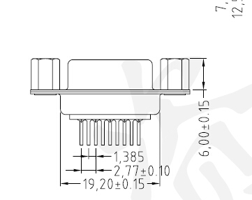 DP-09FW全金前鉚實(shí)心螺母6.0、插頭4