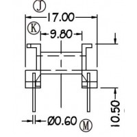 EPC-1701-1/EPC-17臥式(5+5P)無(wú)飛線槽