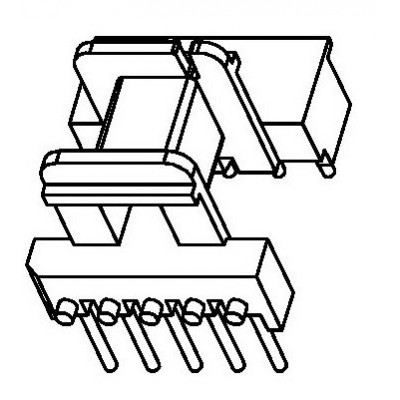 RH-EE-1601/EE-16臥式(4+5PIN)