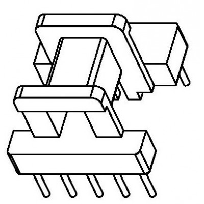 RH-EE-1608-3/EE-16臥式 (5+5PIN)