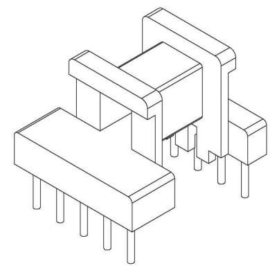 EE-1608臥式(5+5)PIN 排距：15.50