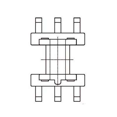 Z-0504/SMD EE5.0臥式(3+3PIN)