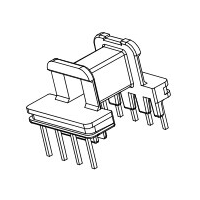 HXP-1614 EE16安規(guī)臥式4+4針