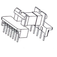HXF-EEL2202B EEL22 安規(guī)帶擋墻臥式5+7針